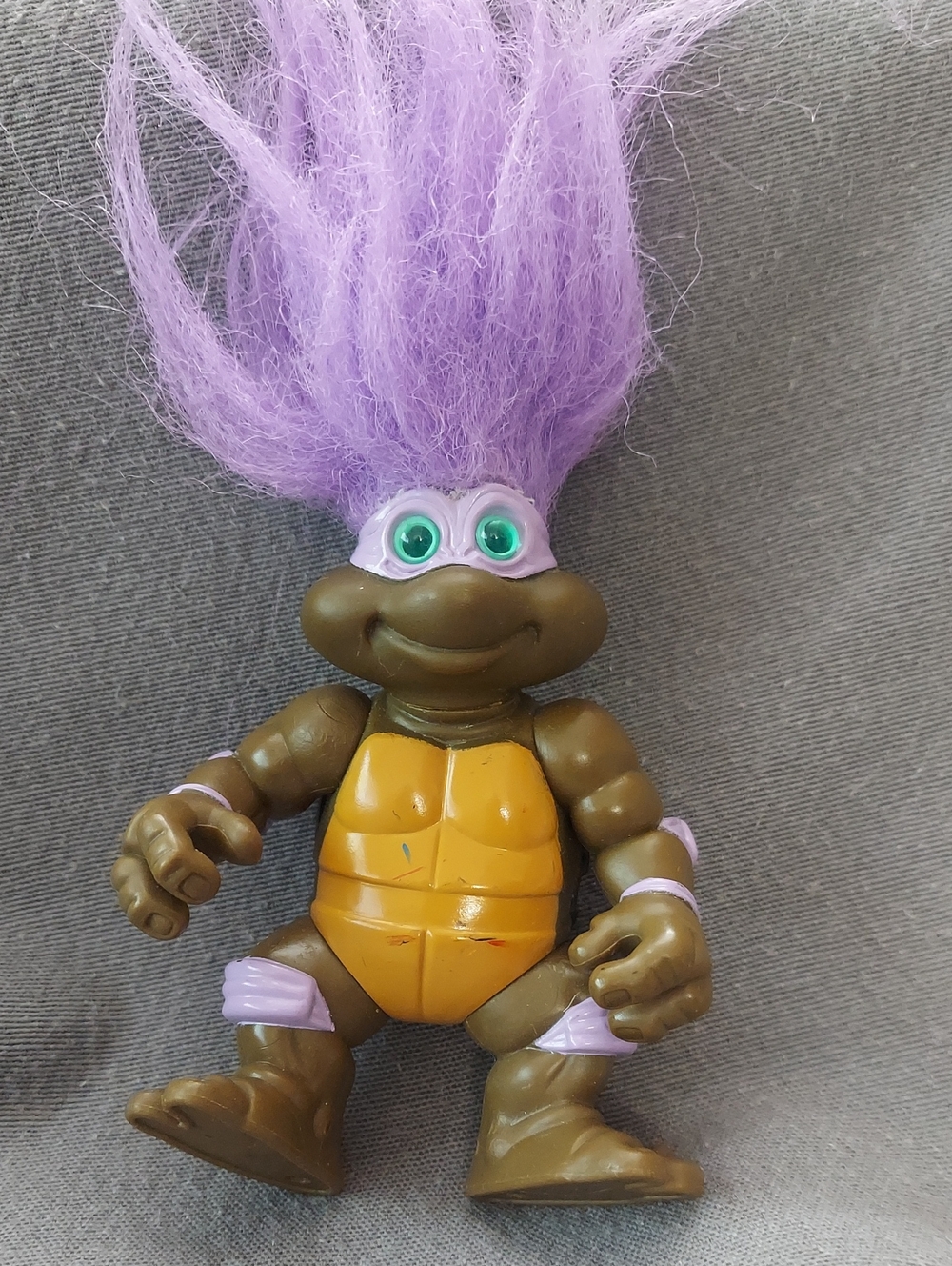 1993 Playmates Toys Teenage Mutant Ninja Turtles Donatello Troll 4"